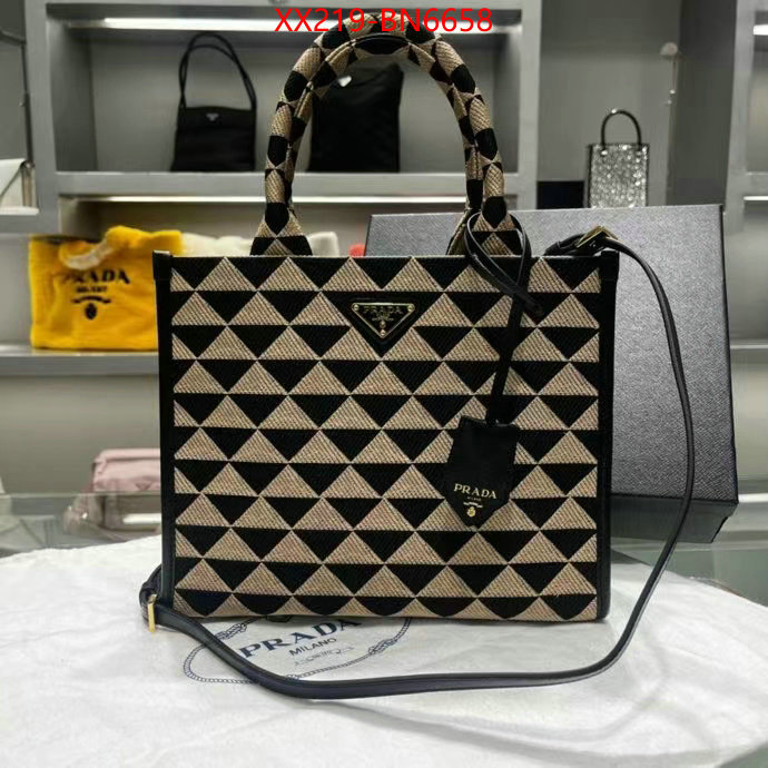 Prada Bags (TOP)-Handbag- the highest quality fake ID: BN6658 $: 219USD