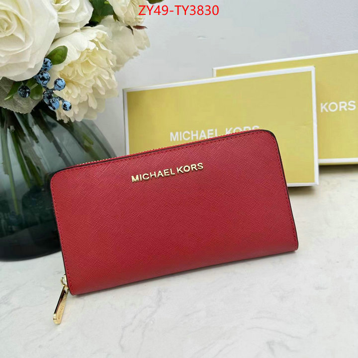 Michael Kors Bags(4A)-Wallet buy cheap ID: TY3830 $: 49USD