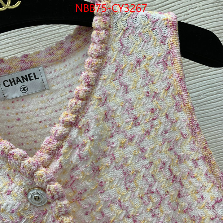 Clothing-Chanel replica aaaaa designer ID: CY3267 $: 75USD