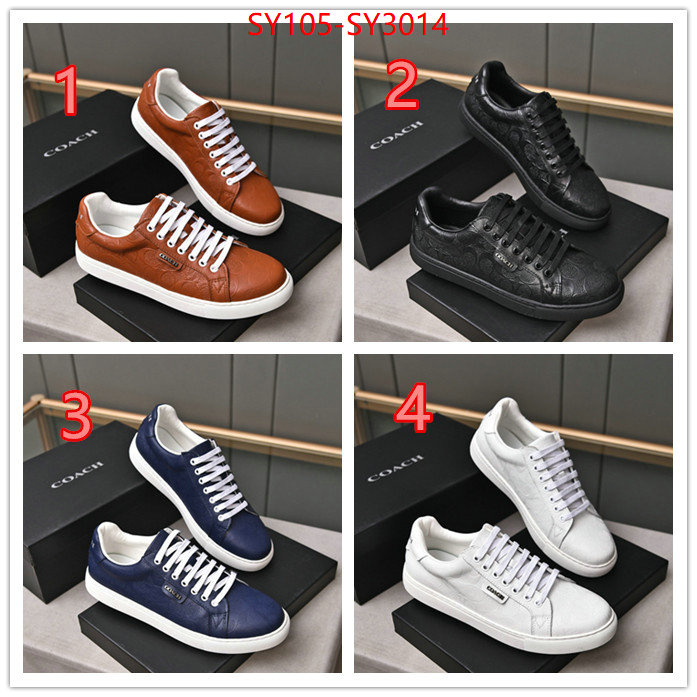 Men Shoes-Coach sellers online ID: SY3014 $: 105USD