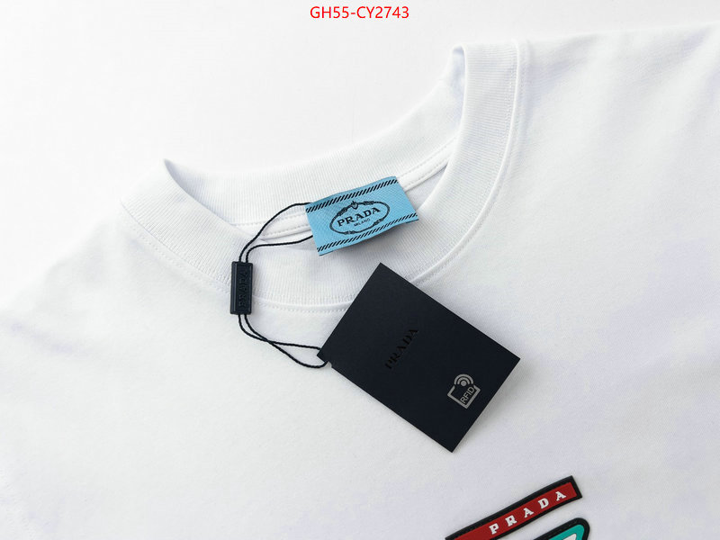 Clothing-Prada top perfect fake ID: CY2743 $: 55USD