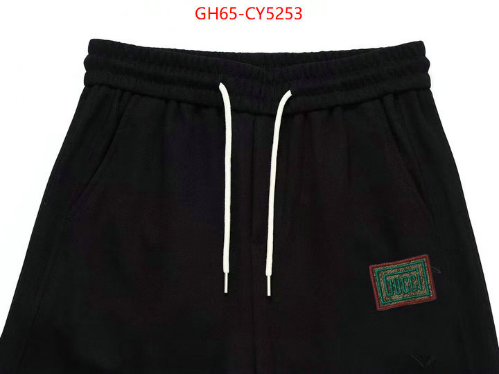 Clothing-Gucci hot sale ID: CY5253 $: 65USD