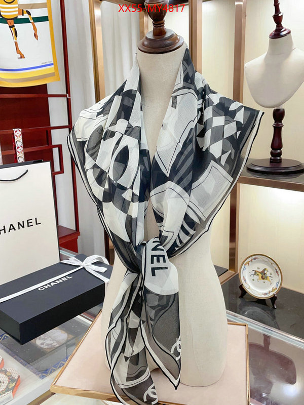 Scarf-Chanel high quality designer replica ID: MY4817 $: 55USD