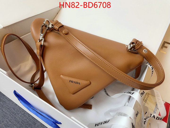 Prada Bags (4A)-Triangle what is a counter quality ID: BD6708 $: 82USD