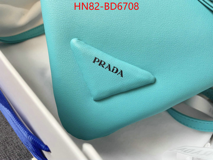 Prada Bags (4A)-Triangle what is a counter quality ID: BD6708 $: 82USD