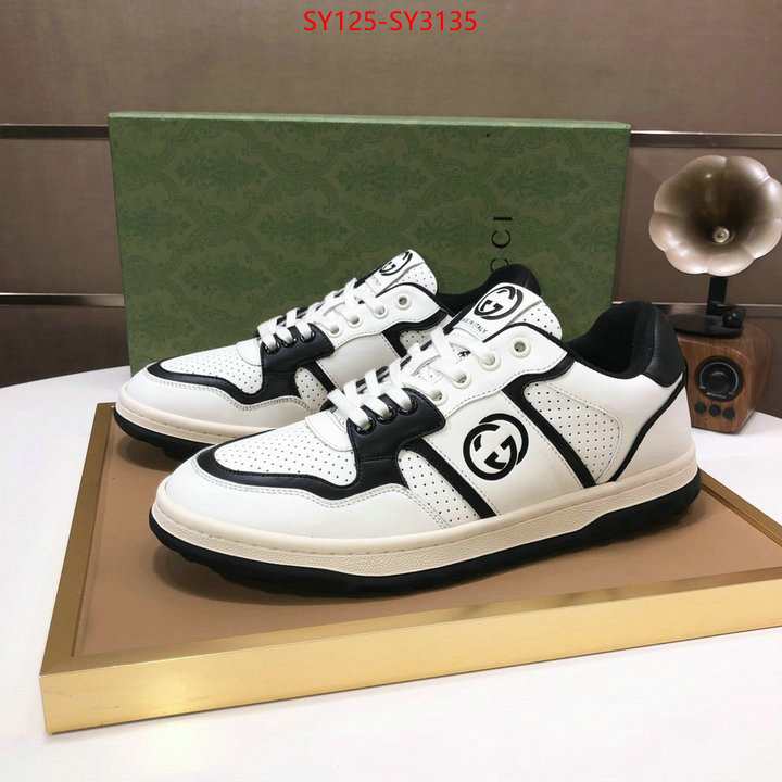 Men Shoes-Gucci 2023 luxury replicas ID: SY3135 $: 125USD