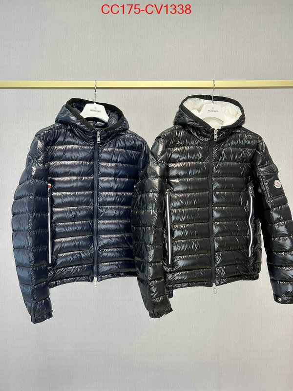 Down jacket Men-Moncler replcia cheap from china ID: CV1338 $: 175USD