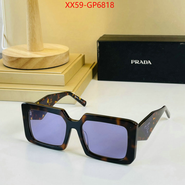 Glasses-Prada replicas buy special ID: GP6818 $: 59USD