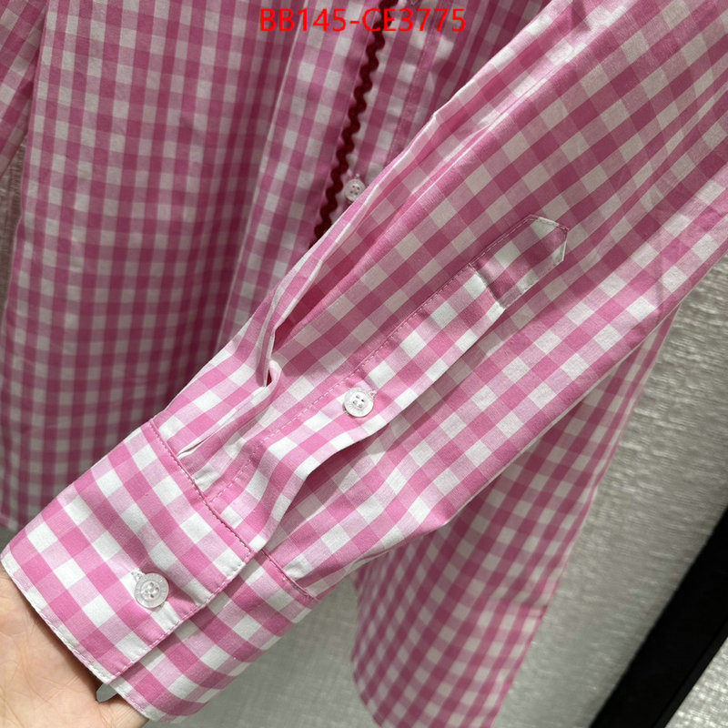 Clothing-Prada what's the best to buy replica ID: CE3775 $: 145USD