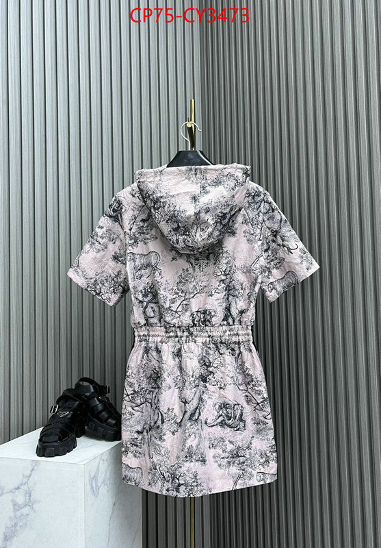 Clothing-Dior perfect quality ID: CY3473 $: 75USD