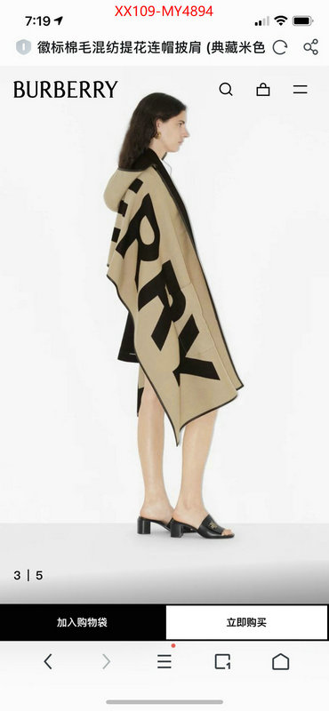 Scarf-Burberry buy the best replica ID: MY4894 $: 109USD