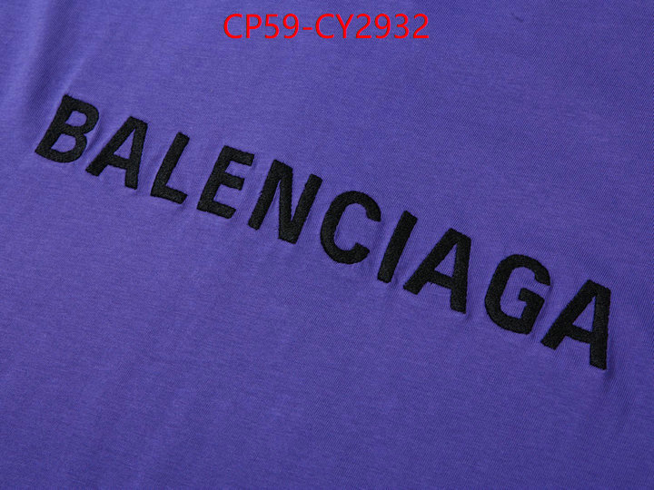 Clothing-Balenciaga fashion designer ID: CY2932 $: 59USD