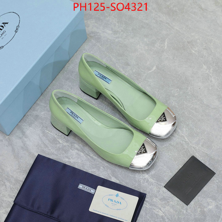 Women Shoes-Prada buy best quality replica ID: SO4321 $: 125USD