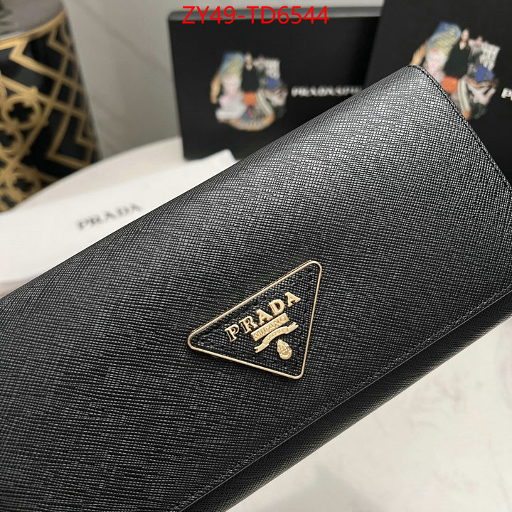 Prada Bags (4A)-Wallet replica best ID: TD6544 $: 49USD