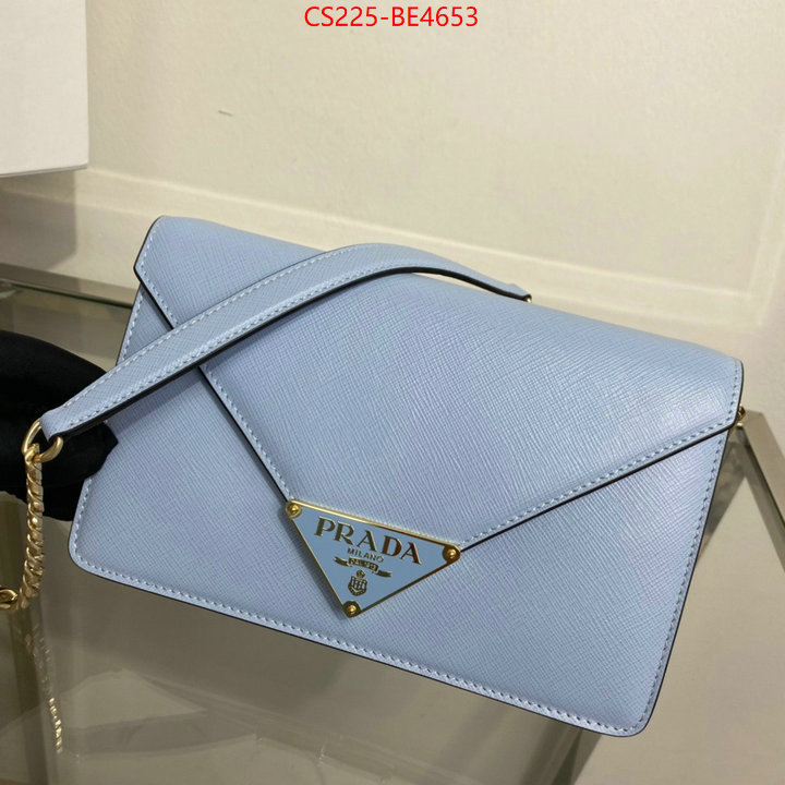 Prada Bags (TOP)-Diagonal- replica shop ID: BE4653 $: 225USD