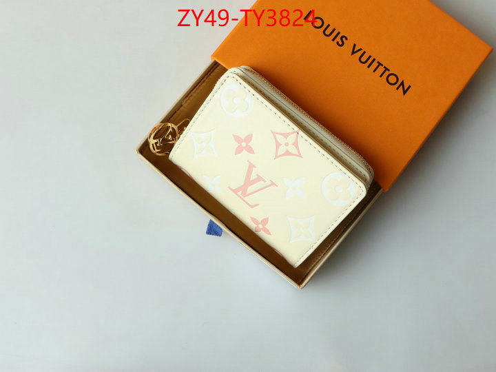 LV Bags(4A)-Wallet best aaaaa ID: TY3824 $: 49USD