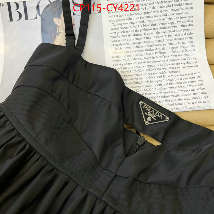 Clothing-Prada perfect quality ID: CY4221 $: 115USD