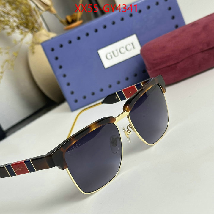 Glasses-Gucci how to buy replica shop ID: GY4341 $: 55USD