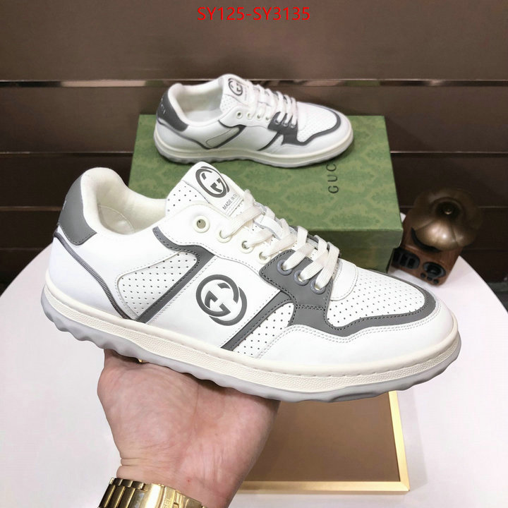 Men Shoes-Gucci 2023 luxury replicas ID: SY3135 $: 125USD