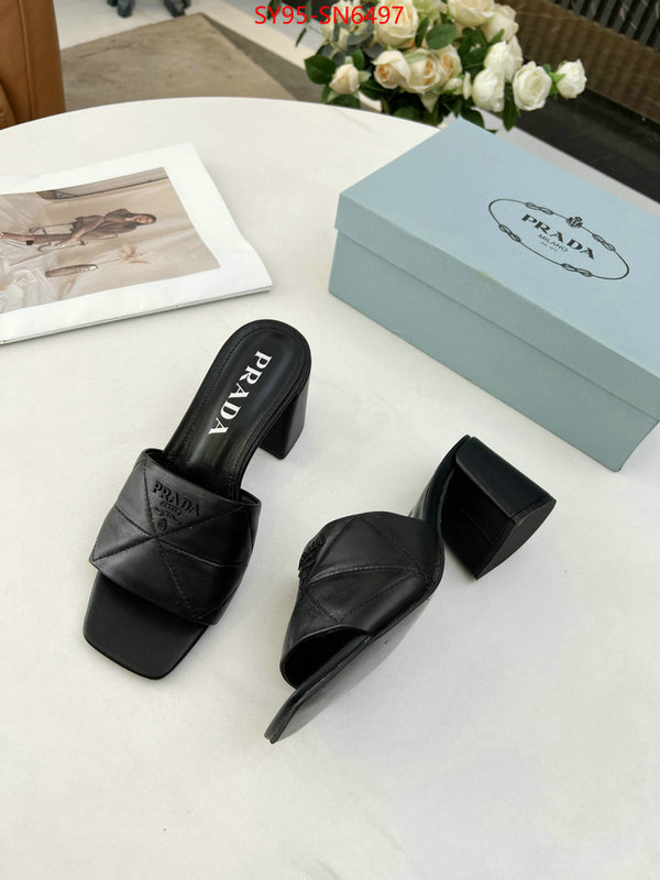 Women Shoes-Prada wholesale replica ID: SN6497 $: 95USD