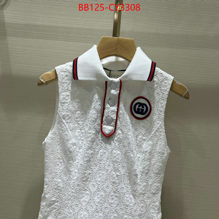 Clothing-Gucci online china ID: CY3308 $: 125USD