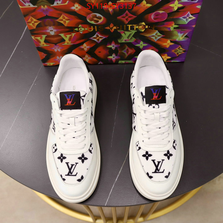 Men Shoes-LV buy the best high quality replica ID: SY3137 $: 119USD