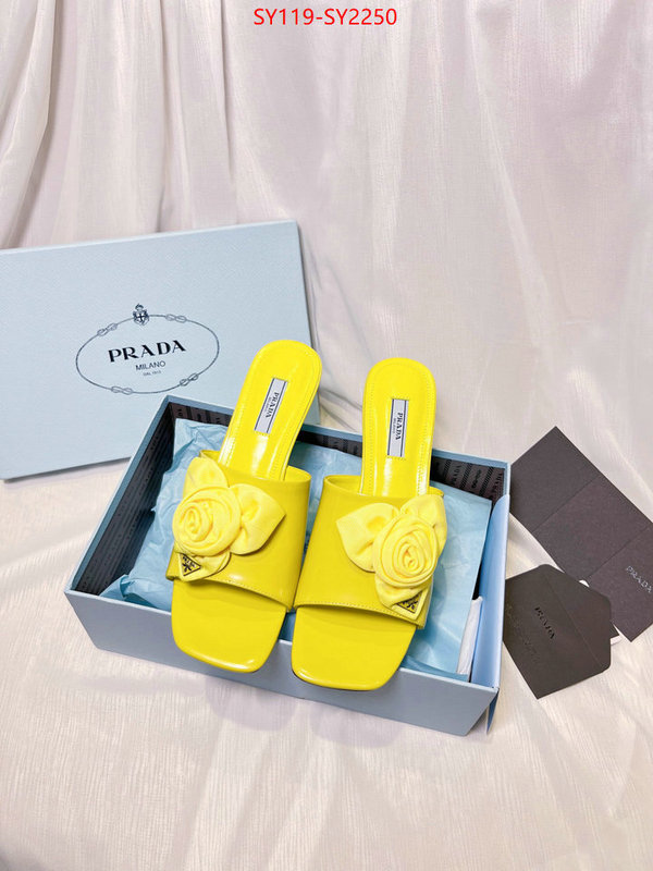 Women Shoes-Prada 2023 replica wholesale cheap sales online ID: SY2250 $: 119USD