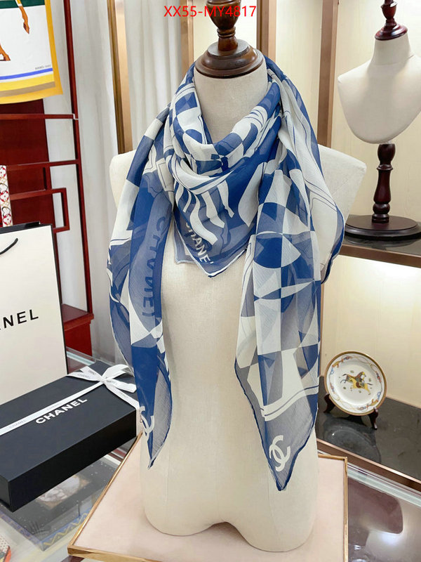 Scarf-Chanel high quality designer replica ID: MY4817 $: 55USD