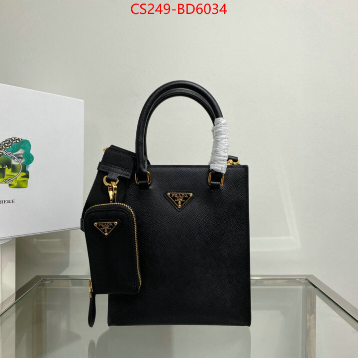 Prada Bags (TOP)-Diagonal- practical and versatile replica designer ID: BD6034 $: 249USD