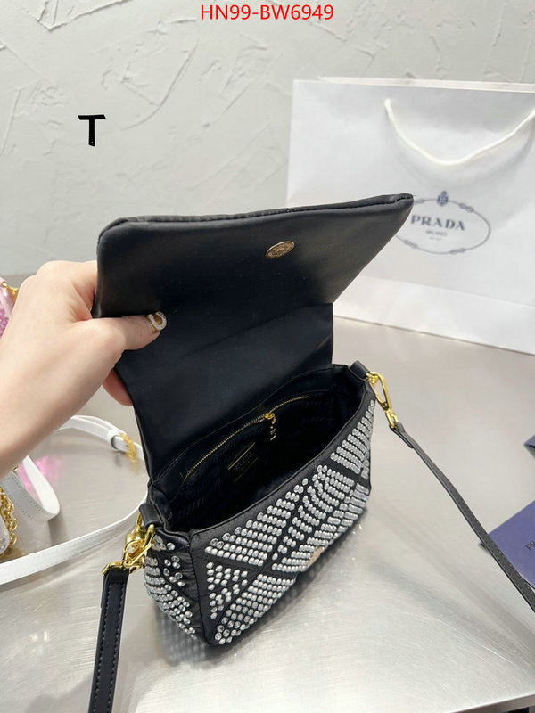 Prada Bags (4A)-Diagonal- designer high replica ID: BW6949 $: 99USD