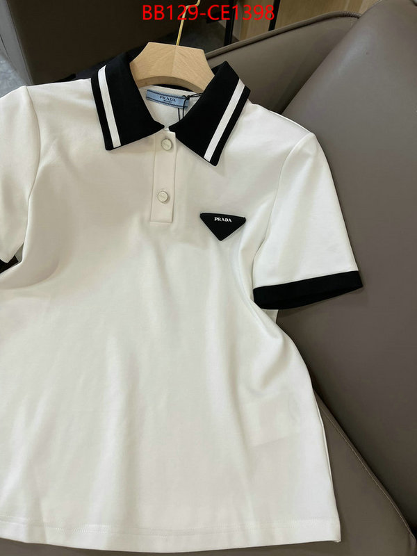 Clothing-Prada where can i find ID: CE1398 $: 129USD