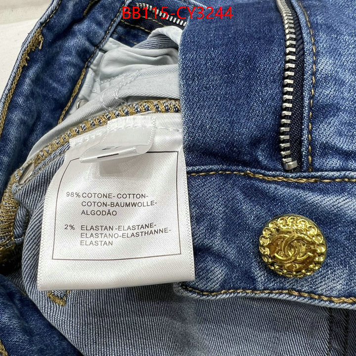 Clothing-Chanel buy best high-quality ID: CY3244 $: 115USD