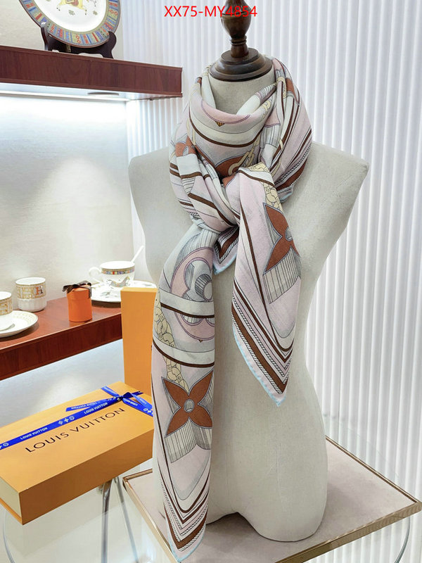 Scarf-LV outlet sale store ID: MY4854 $: 75USD