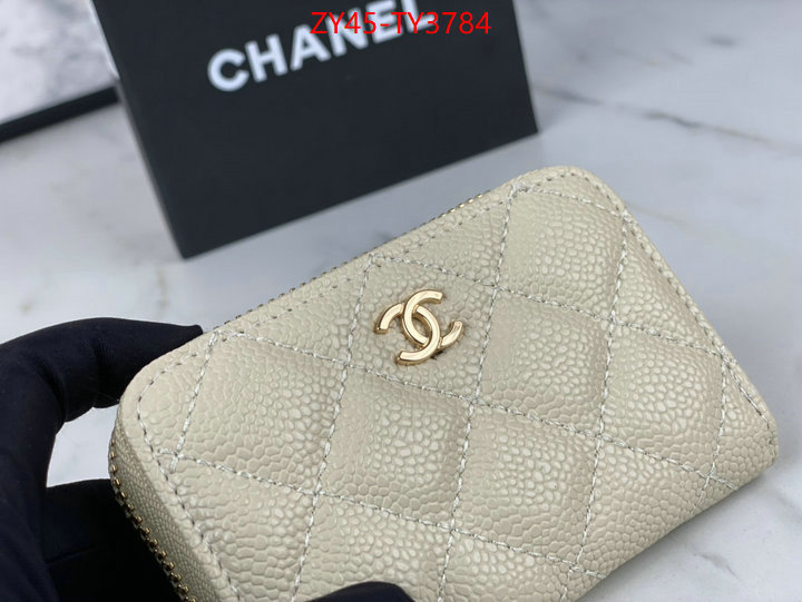 Chanel Bags(4A)-Wallet- luxury 7 star replica ID: TY3784 $: 45USD