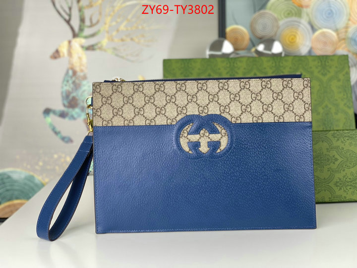 Gucci Bags(4A)-Wallet- buy top high quality replica ID: TY3802 $: 69USD