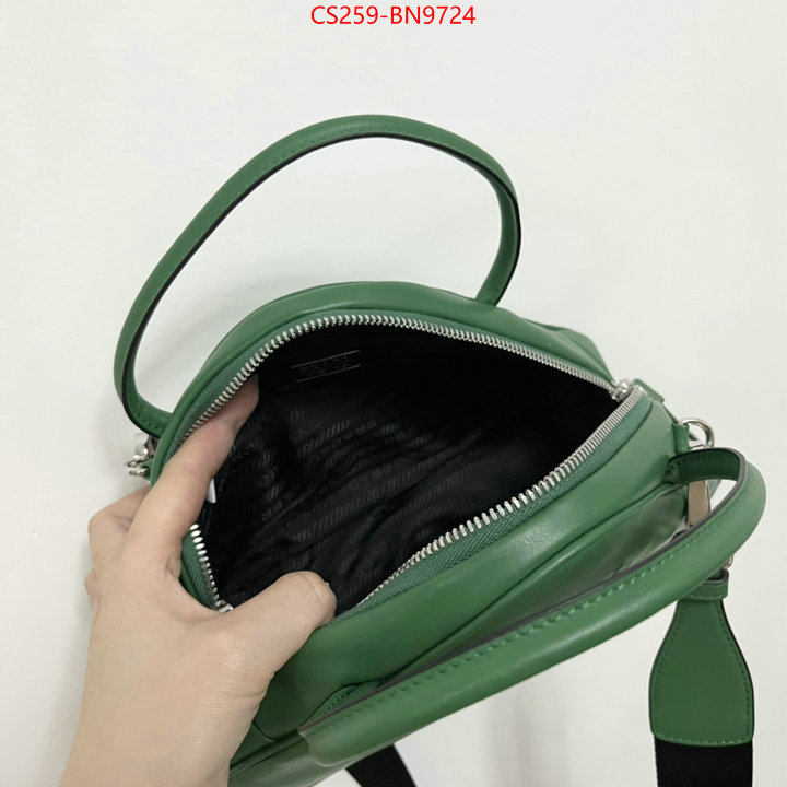 Prada Bags (TOP)-Diagonal- wholesale china ID: BN9724 $: 259USD