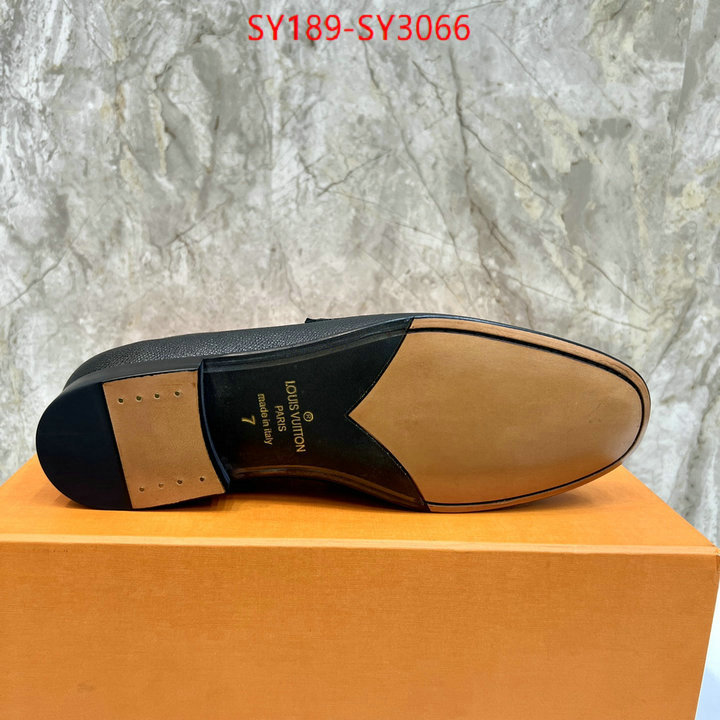 Men Shoes-LV luxury fashion replica designers ID: SY3066 $: 189USD