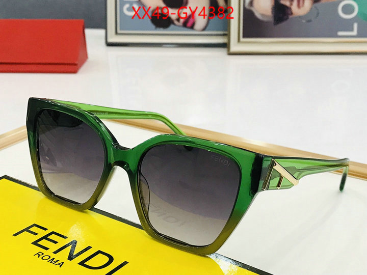 Glasses-Fendi brand designer replica ID: GY4382 $: 49USD