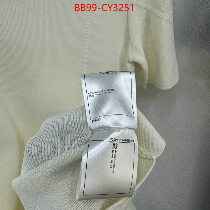 Clothing-Chanel buy cheap replica ID: CY3251 $: 99USD