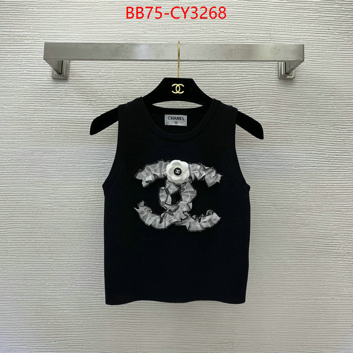 Clothing-Chanel the top ultimate knockoff ID: CY3268 $: 75USD