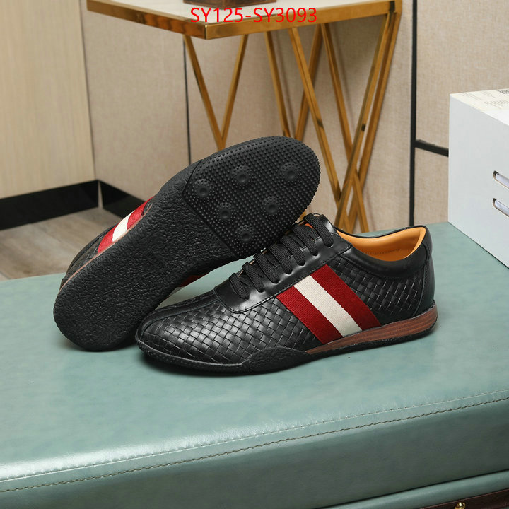 Men Shoes-BALLY aaaaa+ class replica ID: SY3093 $: 125USD