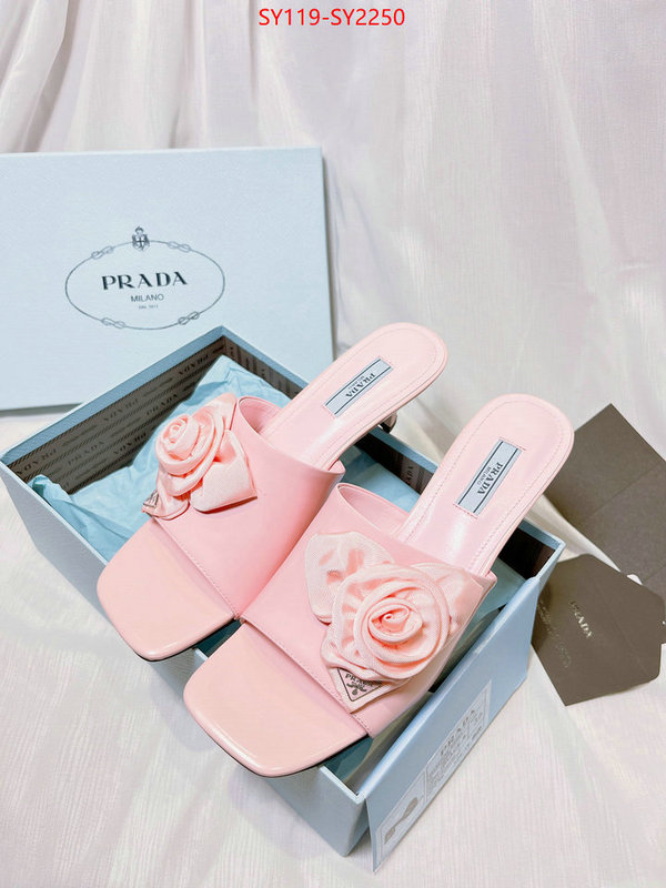 Women Shoes-Prada 2023 replica wholesale cheap sales online ID: SY2250 $: 119USD