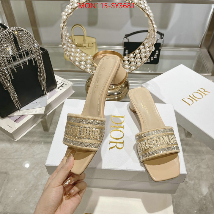 Women Shoes-Dior where should i buy to receive ID: SY3681 $: 115USD