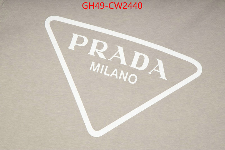 Clothing-Prada where can you buy replica ID: CW2440 $: 49USD