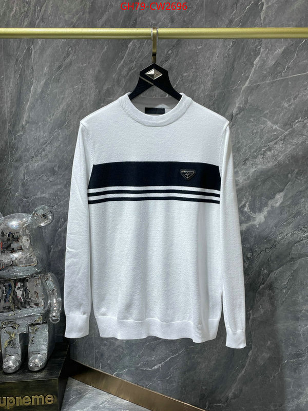 Clothing-Prada high quality happy copy ID: CW2696 $: 79USD