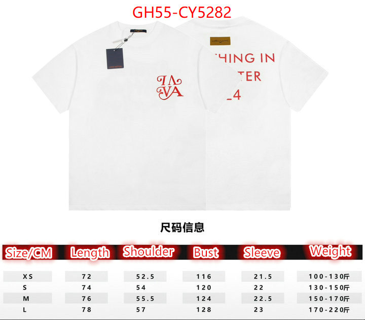 Clothing-LV buy high-quality fake ID: CY5282 $: 55USD