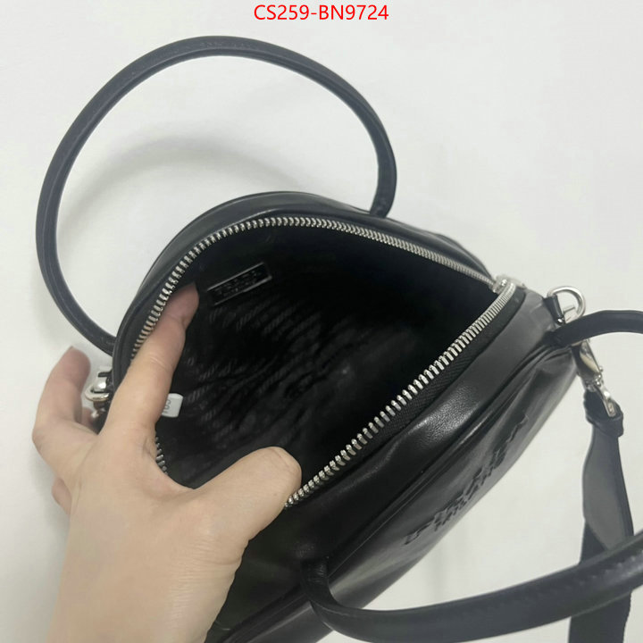 Prada Bags (TOP)-Diagonal- wholesale china ID: BN9724 $: 259USD