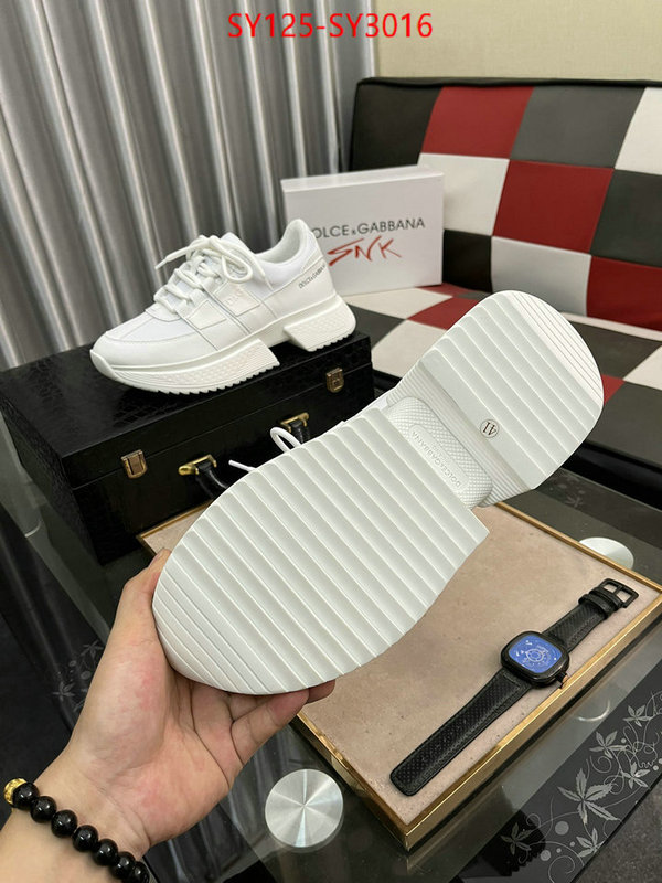 Men Shoes-DG buy 2023 replica ID: SY3016 $: 125USD