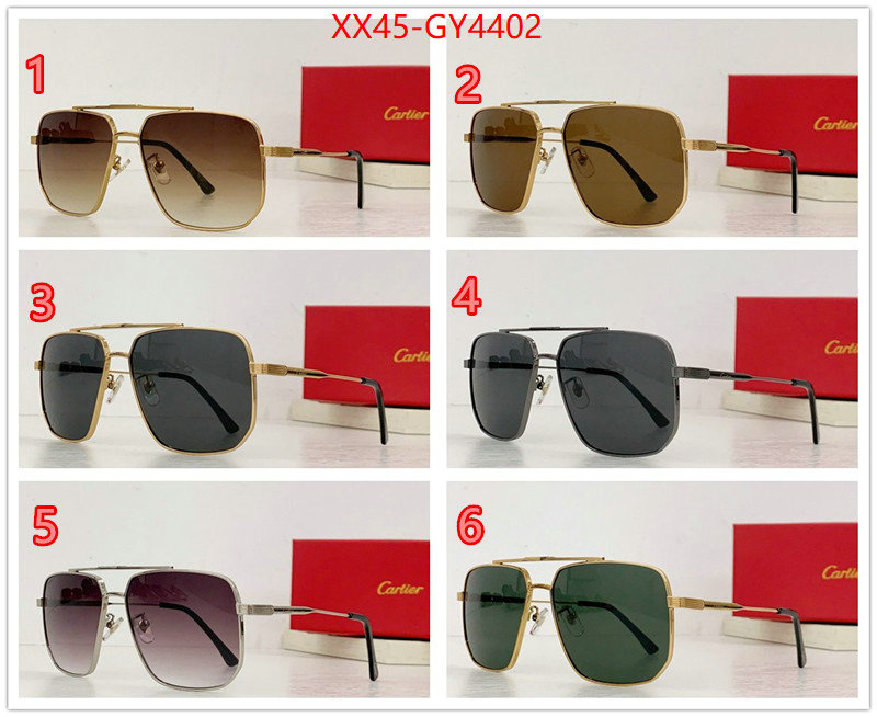 Glasses-Cartier buy the best high quality replica ID: GY4402 $: 45USD