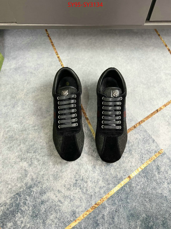 Men Shoes-Gucci what is aaaaa quality ID: SY3134 $: 95USD